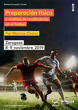 cartel Preparación Física en el fútbol