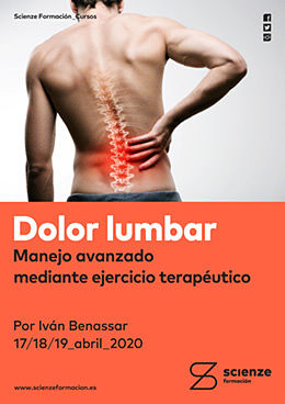 cartel Dolor lumbar: manejo avanzado mediante ejercicio terapéutico